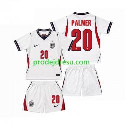 Anglie Dresy Fotbal Cole Palmer 20 Dětský Domácí World Cup 2026 Krátký rukáv