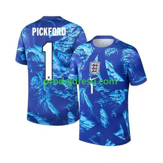 Anglie Dresy Fotbal Jordan Pickford 1 Brankářské Muž Alternativní World Cup 2026 Krátký rukáv