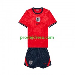 Anglie Dresy Fotbal Dětský Venkovní World Cup 2026 Krátký rukáv