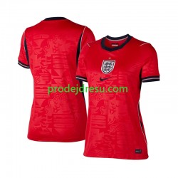 Anglie Dresy Fotbal Žena Venkovní World Cup 2026 Krátký rukáv