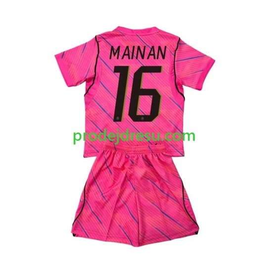 Francie Dresy Fotbal Mike Maignan 16 Brankářské Dětský Venkovní World Cup 2026 Krátký rukáv