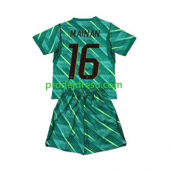 Francie Dresy Fotbal Mike Maignan 16 Brankářské Dětský Alternativní World Cup 2026 Krátký rukáv