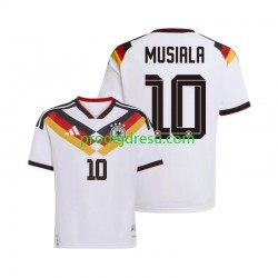 Německo Dresy Fotbal Jamal Musiala 10 Muž Domácí World Cup 2026 Krátký rukáv