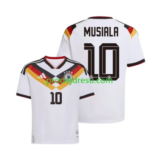 Německo Dresy Fotbal Jamal Musiala 10 Muž Domácí World Cup 2026 Krátký rukáv