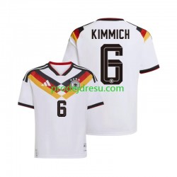 Německo Dresy Fotbal Joshua Kimmich 6 Muž Domácí World Cup 2026 Krátký rukáv