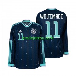 Německo Dresy Fotbal Nick Woltemade 11 Muž Venkovní World Cup 2026 Dlouhý rukáv