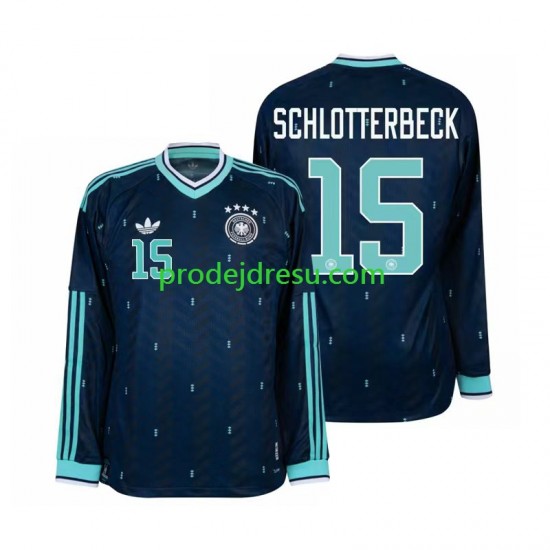 Německo Dresy Fotbal Nico Schlotterbeck 15 Muž Venkovní World Cup 2026 Dlouhý rukáv