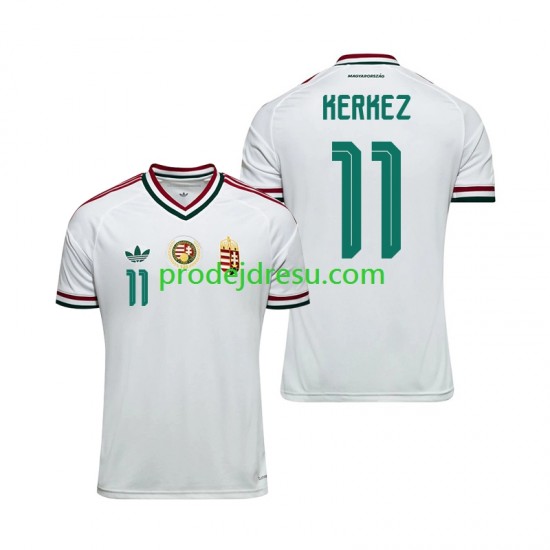 Maďarsko Dresy Fotbal Milos Kerkez 11 Muž Venkovní World Cup 2026 Krátký rukáv