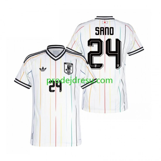 Japonsko Dresy Fotbal Kaishu Sano 24 Muž Venkovní World Cup 2026 Krátký rukáv