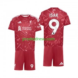 Liverpool Dresy Fotbal Alexander Isak 9 Dětský Domácí 2026-2027 Krátký rukáv