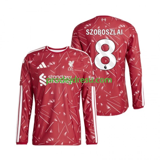 Liverpool Dresy Fotbal Dominik Szoboszlai 8 Muž Domácí 2026-2027 Dlouhý rukáv