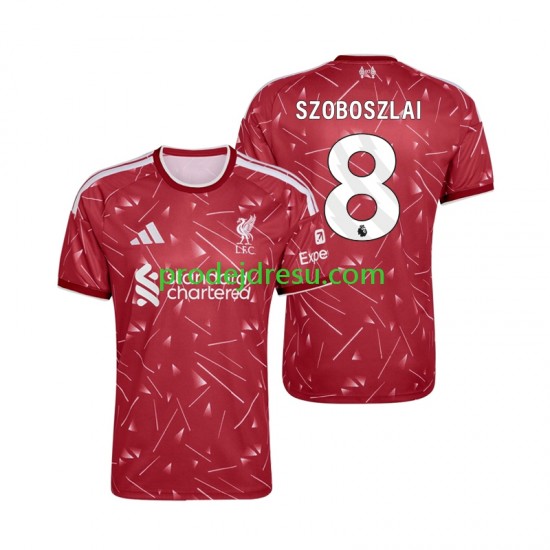 Liverpool Dresy Fotbal Dominik Szoboszlai 8 Muž Domácí 2026-2027 Krátký rukáv