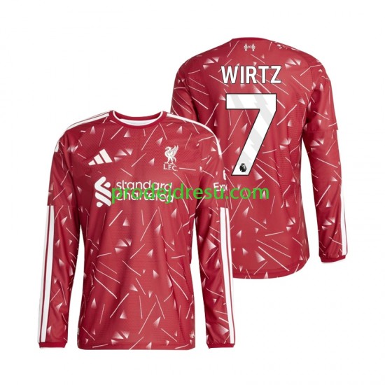 Liverpool Dresy Fotbal Florian Wirtz 7 Muž Domácí 2026-2027 Dlouhý rukáv