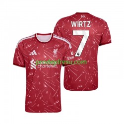 Liverpool Dresy Fotbal Florian Wirtz 7 Muž Domácí 2026-2027 Krátký rukáv