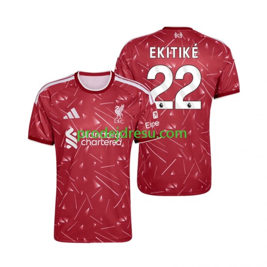 Liverpool Dresy Fotbal Hugo Ekitike 22 Muž Domácí 2026-2027 Krátký rukáv