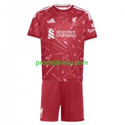 Liverpool Dresy Fotbal Dětský Domácí 2026-2027 Krátký rukáv
