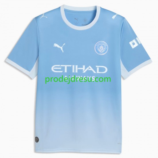 Manchester City Dresy Fotbal Muž Domácí 2026-2027 Krátký rukáv