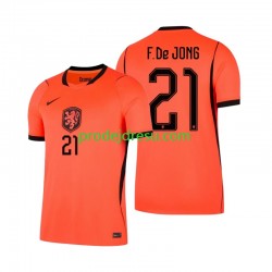 Nizozemsko Dresy Fotbal Frenkie de Jong 21 Muž Domácí World Cup 2026 Krátký rukáv