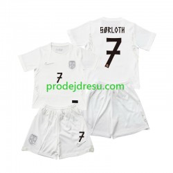 Norsko Dresy Fotbal Alexander Sorloth 7 Dětský Alternativní World Cup 2026 Krátký rukáv