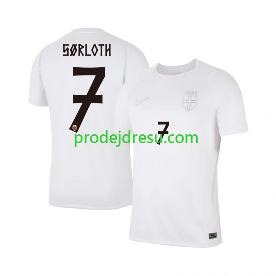 Norsko Dresy Fotbal Alexander Sorloth 7 Muž Alternativní World Cup 2026 Krátký rukáv