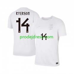 Norsko Dresy Fotbal Julian Ryerson 14 Muž Alternativní World Cup 2026 Krátký rukáv