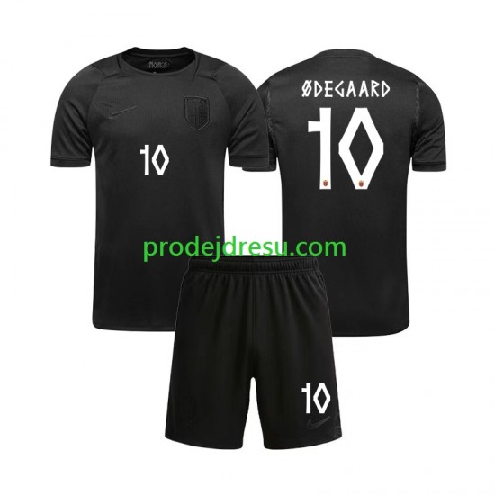 Norsko Dresy Fotbal Martin Odegaard 10 Dětský Venkovní World Cup 2026 Krátký rukáv