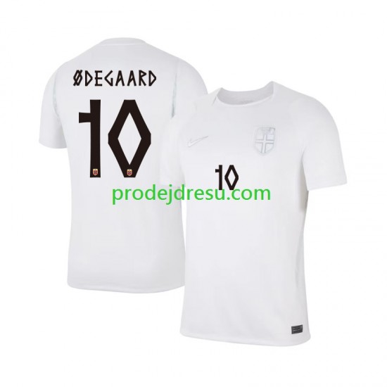 Norsko Dresy Fotbal Martin Odegaard 10 Muž Alternativní World Cup 2026 Krátký rukáv