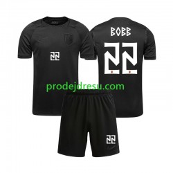 Norsko Dresy Fotbal Oscar Bobb 22 Dětský Venkovní World Cup 2026 Krátký rukáv