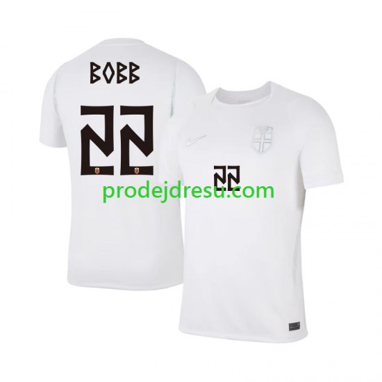 Norsko Dresy Fotbal Oscar Bobb 22 Muž Alternativní World Cup 2026 Krátký rukáv
