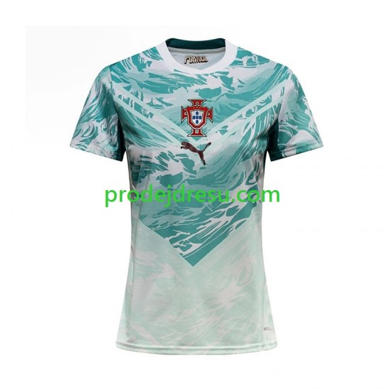 Portugalsko Dresy Fotbal Žena Venkovní World Cup 2026 Krátký rukáv