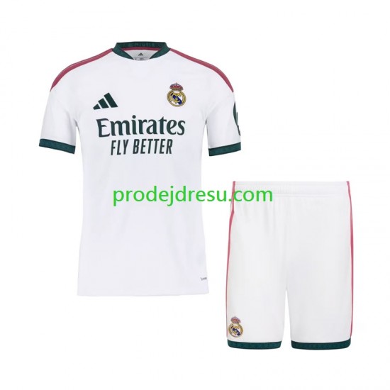 Real Madrid Dresy Fotbal Dětský Domácí 2026-2027 Krátký rukáv