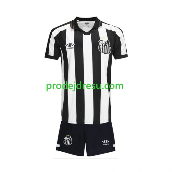 Santos FC Dresy Fotbal Dětský Venkovní 2026-2027 Krátký rukáv