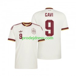 Španělsko Dresy Fotbal Gavi 9 Muž Venkovní World Cup 2026 Krátký rukáv