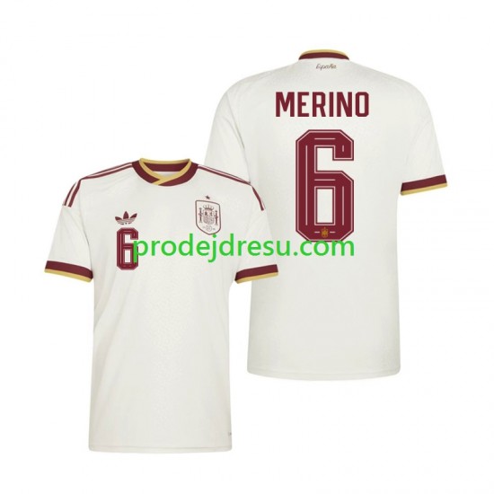 Španělsko Dresy Fotbal Mikel Merino 6 Muž Venkovní World Cup 2026 Krátký rukáv