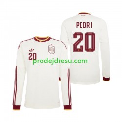Španělsko Dresy Fotbal Pedri 20 Muž Venkovní World Cup 2026 Dlouhý rukáv