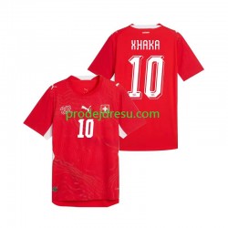 Švýcarsko Dresy Fotbal Granit Xhaka 10 Muž Domácí World Cup 2026 Krátký rukáv