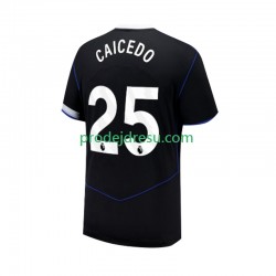 Chelsea Dresy Fotbal Moises Caicedo 25 Muž Alternativní 2025-2026 Krátký rukáv