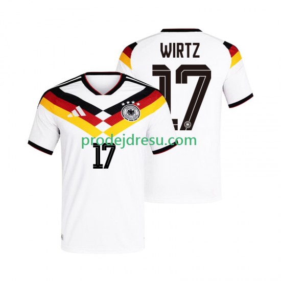 Německo Dresy Fotbal Florian Wirtz 17 Muž Domácí World Cup 2026 Krátký rukáv