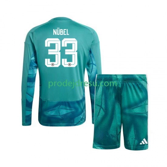 Německo Dresy Fotbal Alexander Nubel 33 Brankářské Dětský Domácí World Cup 2026 Dlouhý rukáv