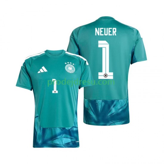 Německo Dresy Fotbal Manuel Neuer 1 Brankářské Muž Domácí World Cup 2026 Krátký rukáv