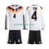 Německo Dresy Fotbal Jonathan Tah 4 Dětský Domácí World Cup 2026 Dlouhý rukáv