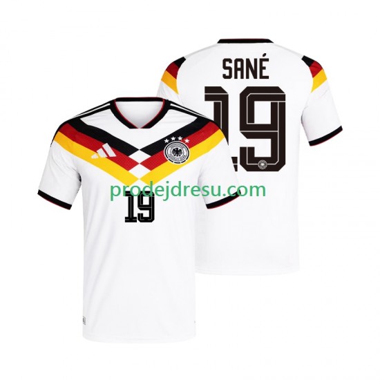 Německo Dresy Fotbal Leroy Sane 19 Muž Domácí World Cup 2026 Krátký rukáv