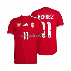 Maďarsko Dresy Fotbal Kerkez 11 Muž Domácí World Cup 2026 Krátký rukáv