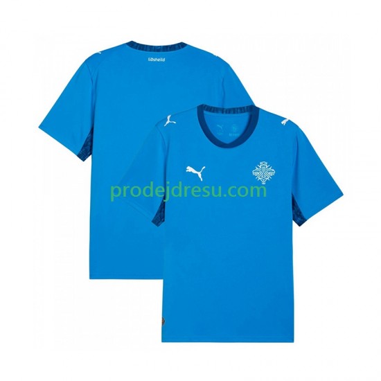 Island Dresy Fotbal Muž Domácí 2026 Krátký rukáv