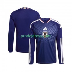 Japonsko Dresy Fotbal Muž Domácí World Cup 2026 Dlouhý rukáv