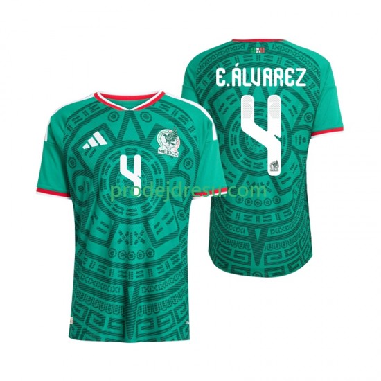 Mexiko Dresy Fotbal Edson Alvarez 4 Muž Domácí World Cup 2026 Krátký rukáv
