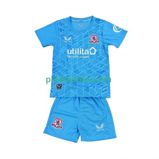 Middlesbrough Dresy Fotbal Brankářské Dětský Domácí 2025-2026 Krátký rukáv