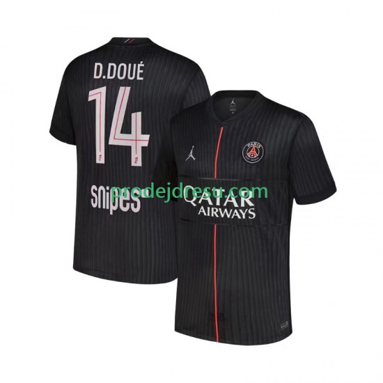 Paris Saint-Germain Dresy Fotbal Desire Doue 14 Muž Čtvrtý 2025-2026 Krátký rukáv