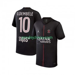 Paris Saint-Germain Dresy Fotbal Ousmane Dembele 10 Muž Čtvrtý 2025-2026 Krátký rukáv