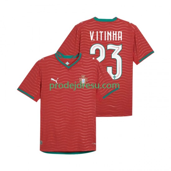 Portugalsko Dresy Fotbal Vitinha 23 Muž Domácí World Cup 2026 Krátký rukáv